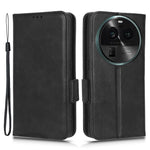 Shockproof PU Leather Phone Case for Oppo Find X6 , Imprinted Triangle Stand Wallet Cover