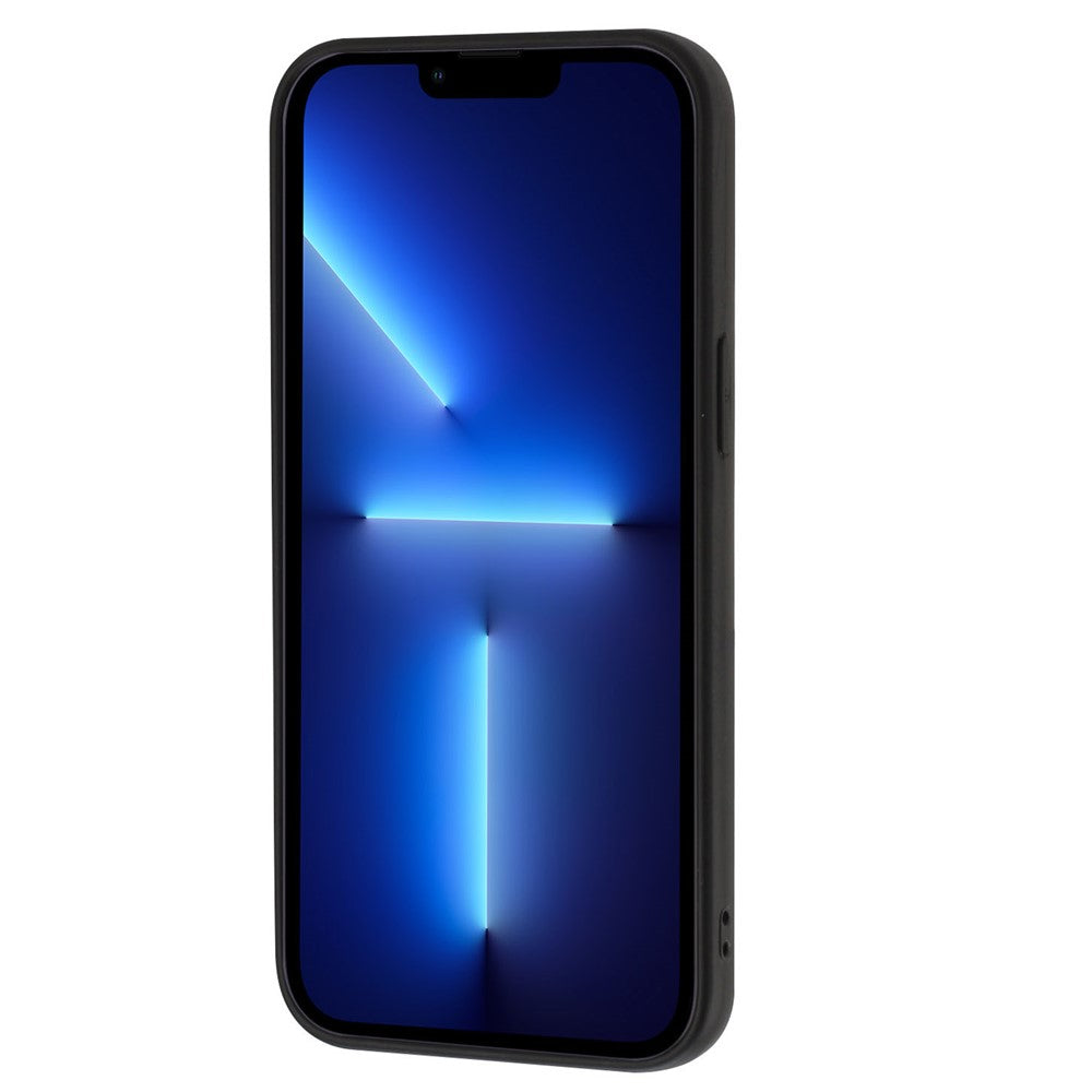 Matt skal för iPhone 13 Pro Max 6,7 tum TPU-skydd Mobilskal med ringstativ
