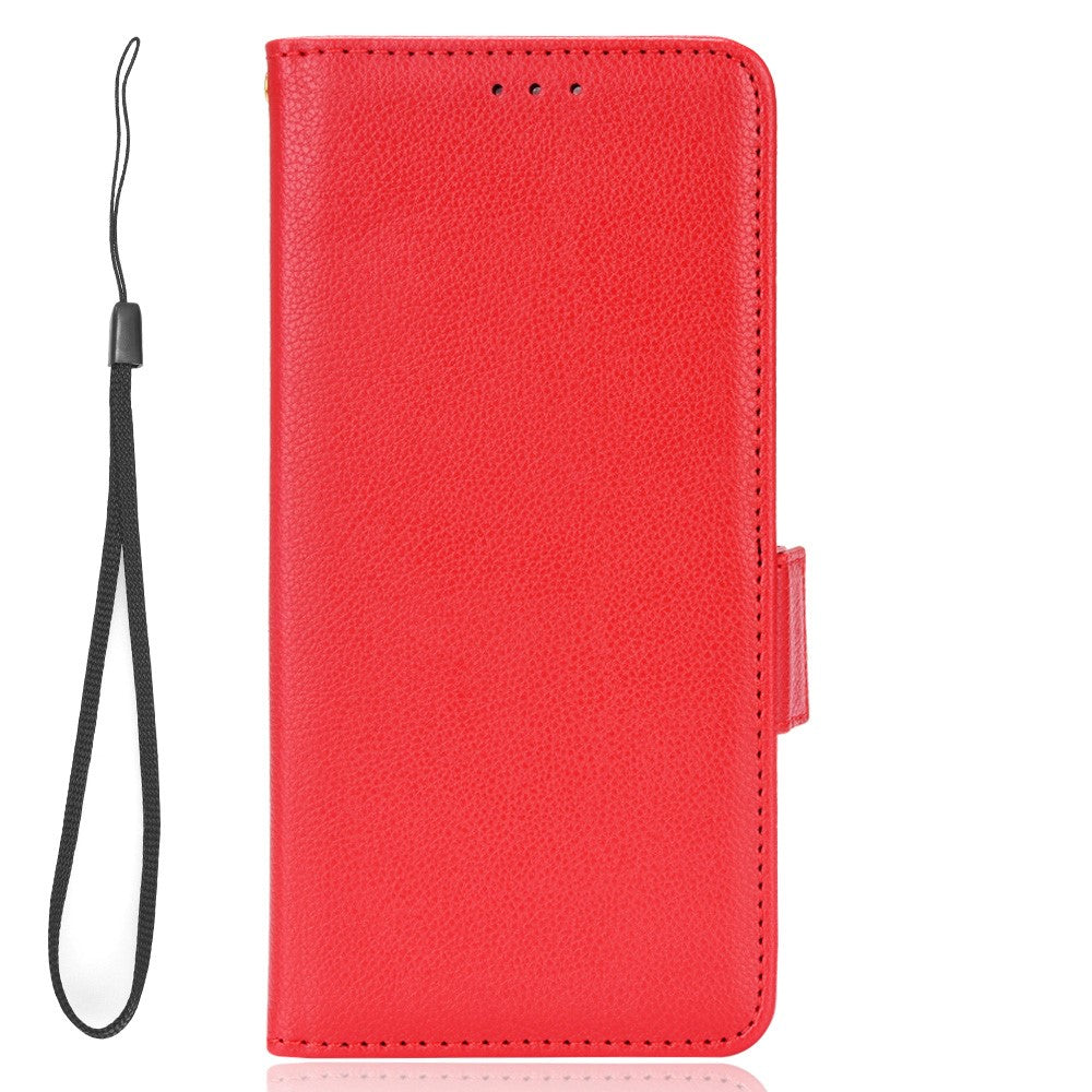 For Oppo Find X6 Pro Litchi Texture PU Leather Case Folio Flip Wallet Stand Phone Cover