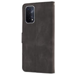 Oppo A54 5G / A74 5G / A93 5G / OnePlus Nord N200 5G mobilskal Stativ PU-läder Flip-plånboksfodral