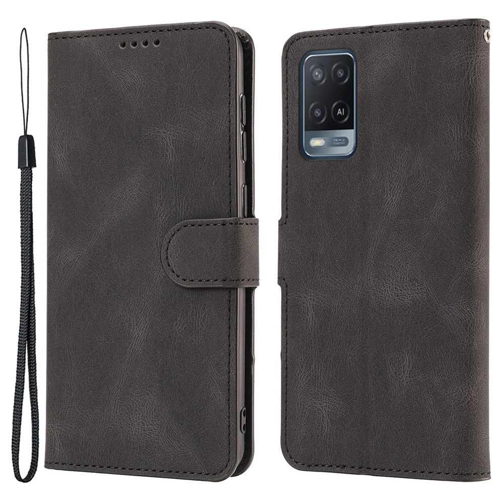 PU-læder-pung-etui til Oppo A54 4G / A54s / A55 / A55 5G / A55s 5G / A16 / A16s / A53s 5G / A56 5G