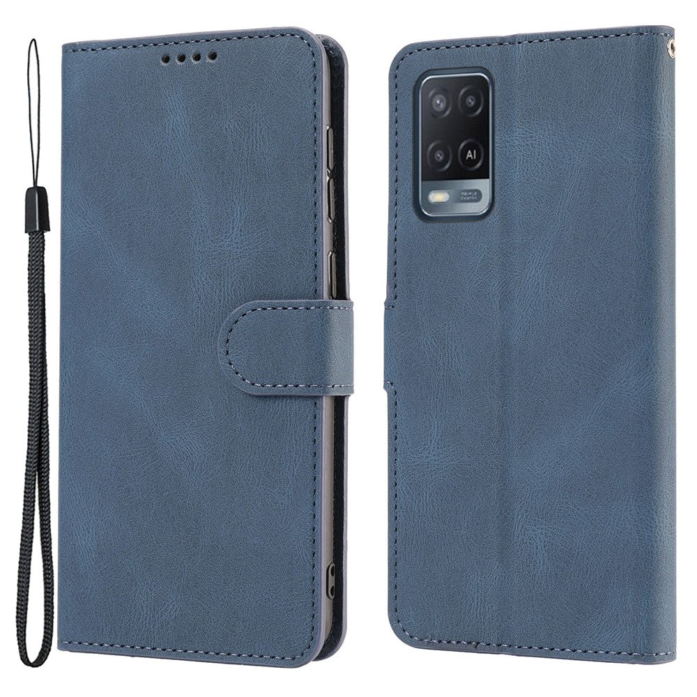 PU-læder-pung-etui til Oppo A54 4G / A54s / A55 / A55 5G / A55s 5G / A16 / A16s / A53s 5G / A56 5G