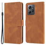 Xiaomi Redmi Note 12 4G PU-läder Folio Flip-fodral Magnetisk stängning Plånboksfodral med stativ