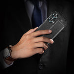 Xiaomi Redmi Note 12 Turbo / Poco F5 5G Flexibelt TPU-mobilskal Litchitextur Skyddande mobilskal