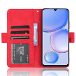 For Huawei Enjoy 60 Wallet Phone Case Leather Flip Cover Multiple Card Slots Phone Shell with Stand