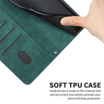 Leather Phone Case For Xiaomi Poco X5 Pro 5G / Redmi Note 12 Pro Speed 5G / Note 12 Pro 5G , Lines Imprinted Wallet Stand Cover