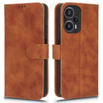 For Xiaomi Redmi Note 12 Turbo / Poco F5 5G PU Leather Flip Phone Case with Wallet Skin-touch Stand Cover