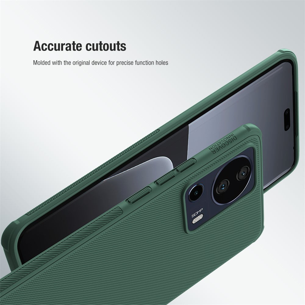 NILLKIN Super Frosted Shield Pro for Xiaomi 13 Lite / Civi 2 5G Matte Phone Case PC+TPU Cell Phone Cover