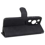 For Huawei P60 Art PU Leather Folio Flip Cover Wallet Stand Skin-Touch Phone Case