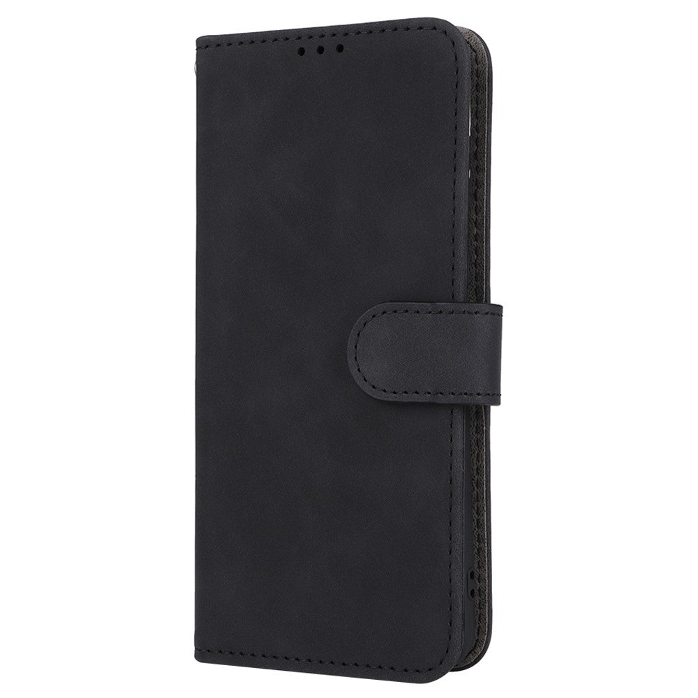 For Huawei P60 Art PU Leather Folio Flip Cover Wallet Stand Skin-Touch Phone Case