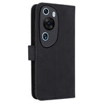 For Huawei P60 Art PU Leather Folio Flip Cover Wallet Stand Skin-Touch Phone Case