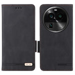 For Oppo Find X6 Hardware Decor Stand Cover PU Leather Wallet Anti-drop Phone Case
