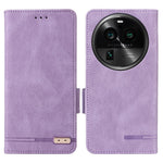 For Oppo Find X6 Pro PU Leather Wallet Phone Case Hardware Decor Folding Stand Cover