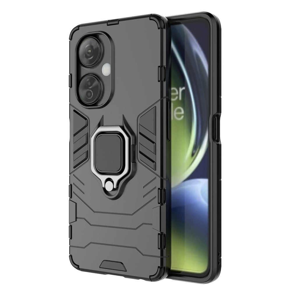 For OnePlus Nord CE 3 Lite 5G / Nord N30 5G Ring Kickstand Phone Case TPU+PC Anti-Scratch Shockproof Cover