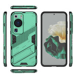 Huawei P60 TPU+PC mobilskal Stativ Skyddande mobilskal