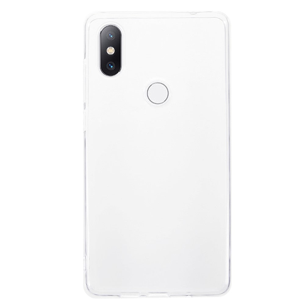 For Xiaomi Mi Mix 2s Transparent Soft TPU Phone Case Shockproof Ultra-Thin Back Cover