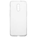 Mjukt TPU-mobilskal till OnePlus 6T Transparent ultratunt fallsäkert bakstycke