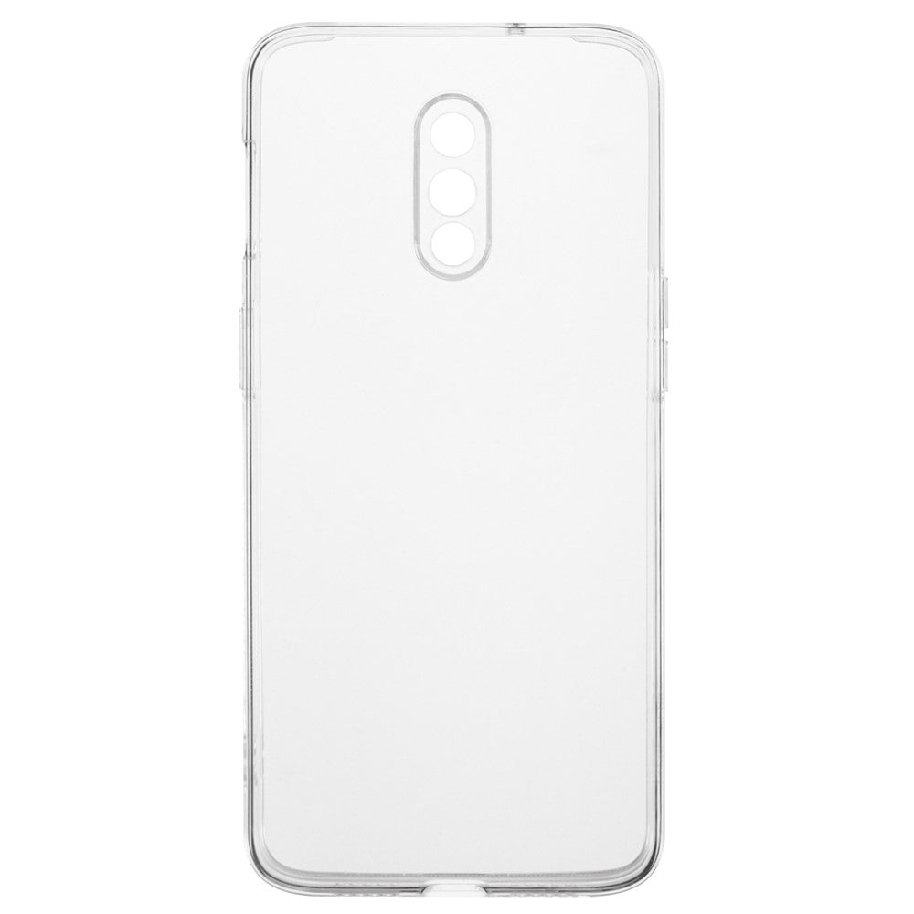 Mjukt TPU-mobilskal till OnePlus 6T Transparent ultratunt fallsäkert bakstycke