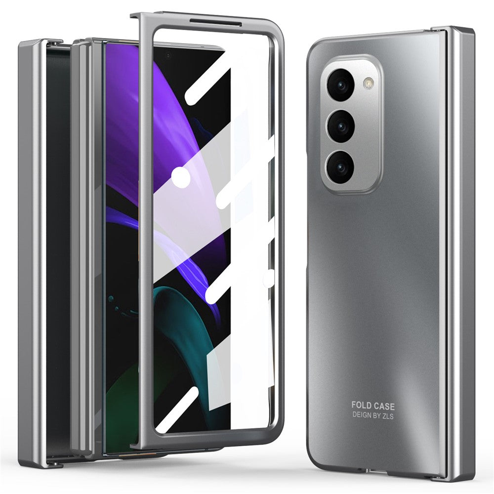 Hard PC Phone Case for Samsung Galaxy Z Fold2 5G Anti-Drop Protective Phone Shell Cover with Screen Film