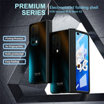 Phone Case for Huawei Mate X2 5G Anti-Drop Hard PC Protective Phone Shell Cover with Screen Film