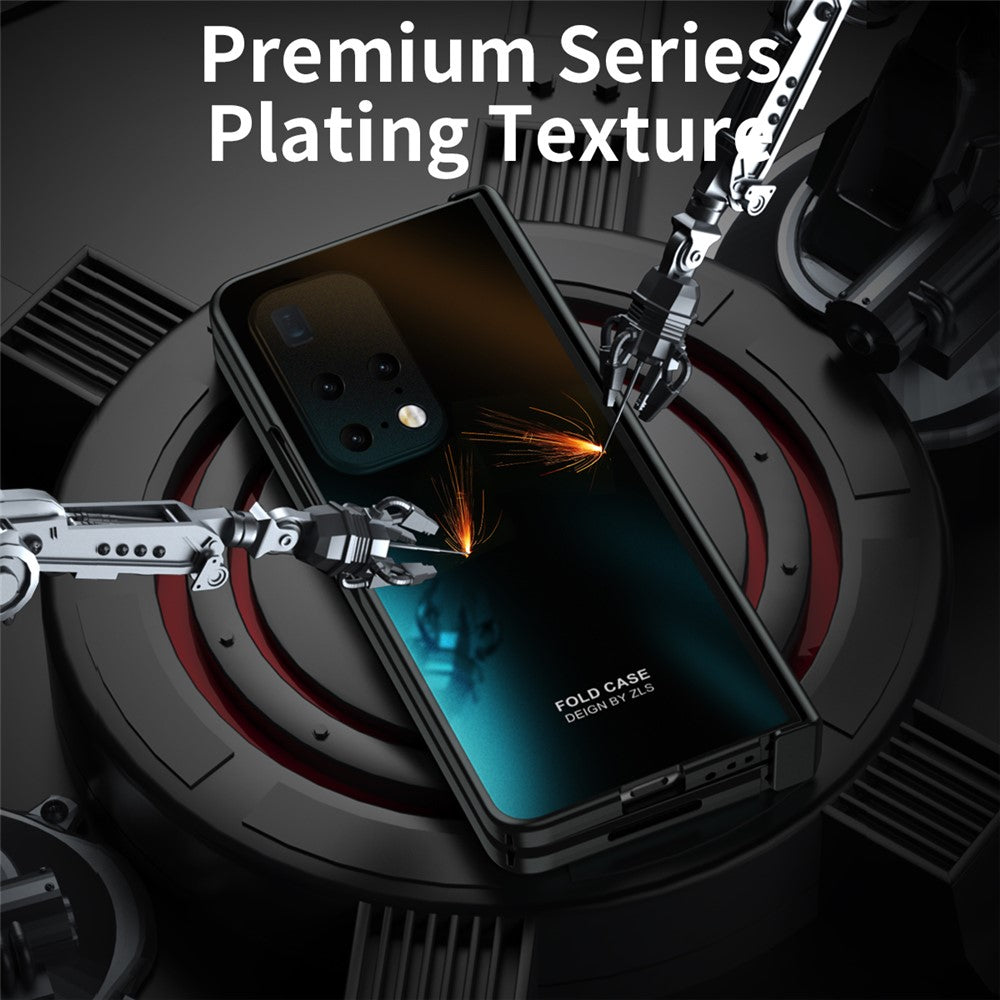 Phone Case for Huawei Mate X2 5G Anti-Drop Hard PC Protective Phone Shell Cover with Screen Film