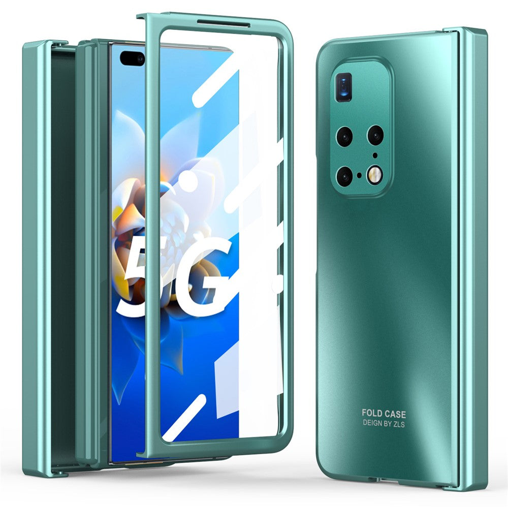Phone Case for Huawei Mate X2 5G Anti-Drop Hard PC Protective Phone Shell Cover with Screen Film