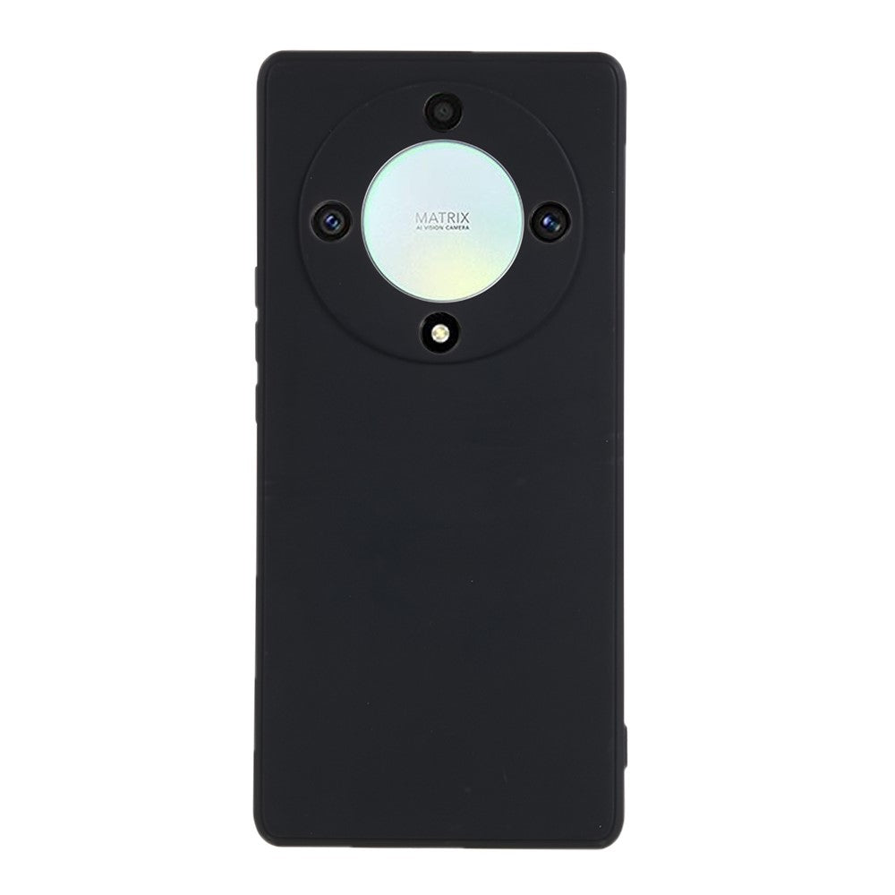 Til Honor X9a 5G Lige Kant Slankt Telefoncover TPU Præcist Udskåret Beskyttelsescover