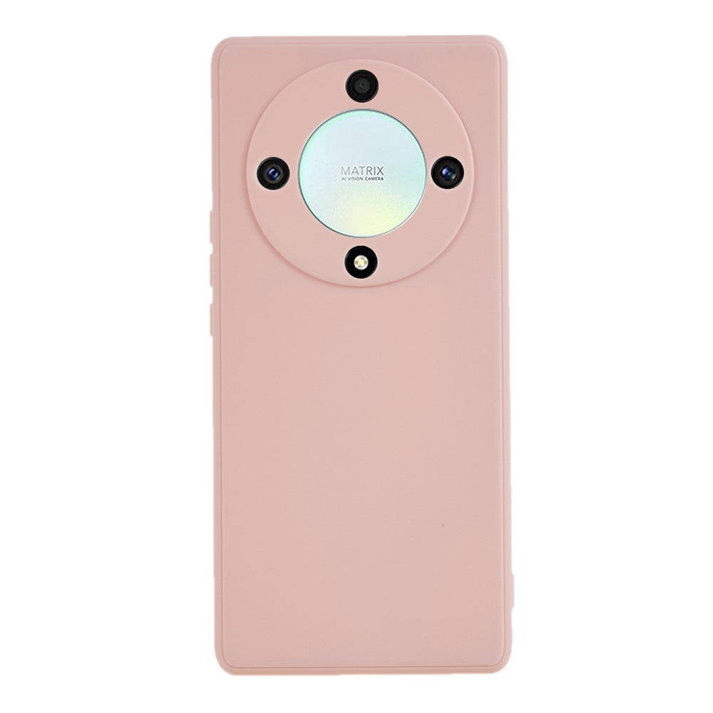 Til Honor X9a 5G Lige Kant Slankt Telefoncover TPU Præcist Udskåret Beskyttelsescover