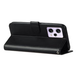 B40 For Xiaomi Poco X5 Pro 5G / Redmi Note 12 Pro Speed 5G / Note 12 Pro 5G Solid Color PU Leather Wallet Cover Flip Stand Phone Case