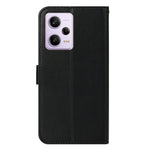B40 For Xiaomi Poco X5 Pro 5G / Redmi Note 12 Pro Speed 5G / Note 12 Pro 5G Solid Color PU Leather Wallet Cover Flip Stand Phone Case
