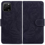 Wallet Stand Shell for Huawei nova Y61 4G / Enjoy 50z 4G Phone Cover Tiger Imprinted PU Leather Case