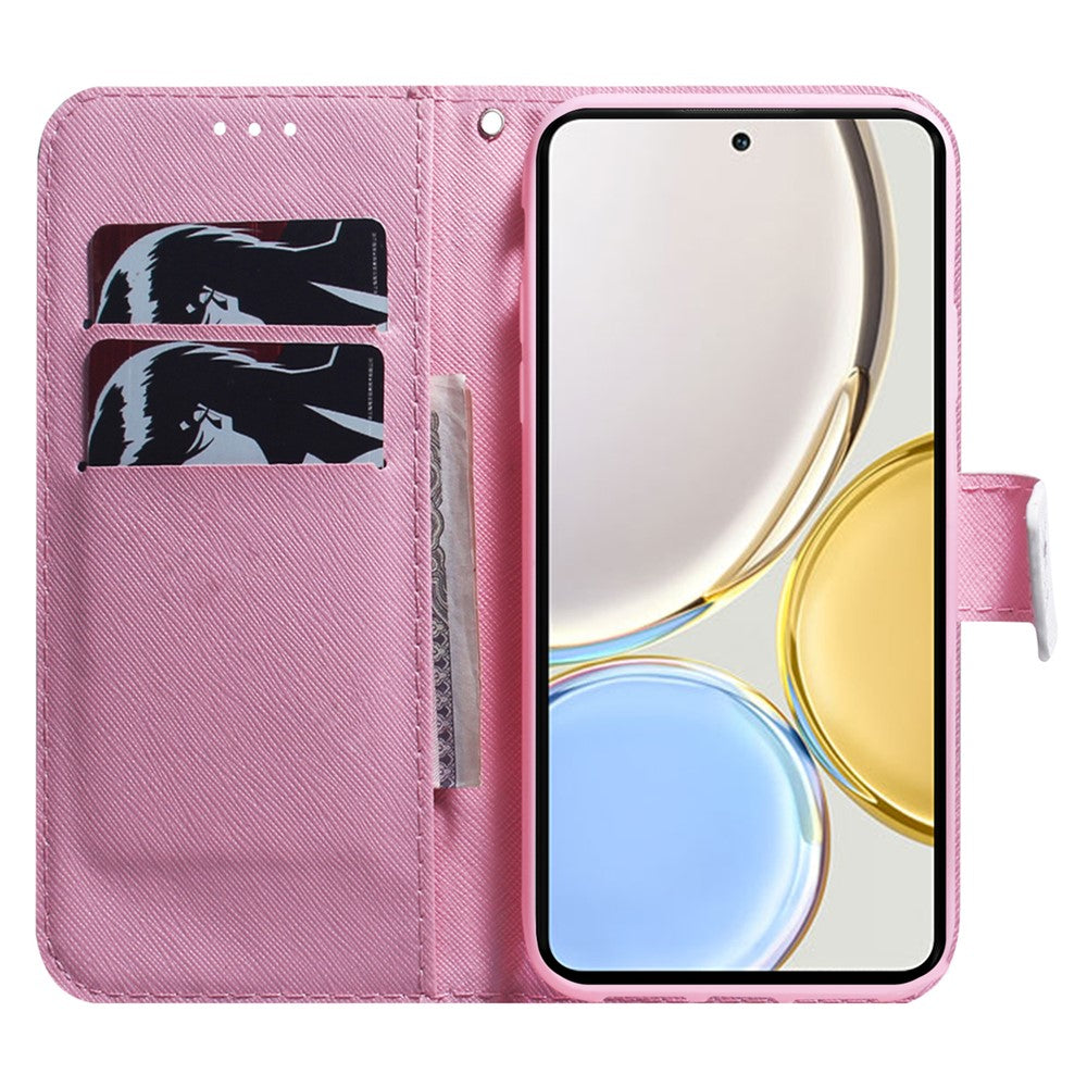 Anti-Drop Cover for Huawei nova Y61 4G / Enjoy 50z 4G PU Leather Pattern Printing Phone Case Wallet Stand Shell