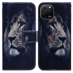 Anti-Drop Cover for Huawei nova Y61 4G / Enjoy 50z 4G PU Leather Pattern Printing Phone Case Wallet Stand Shell