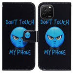 Anti-Drop Cover for Huawei nova Y61 4G / Enjoy 50z 4G PU Leather Pattern Printing Phone Case Wallet Stand Shell