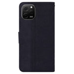 Phone Leather Shell for Huawei nova Y61 4G / Enjoy 50z 4G Wallet Case Geometry Pattern Imprinted Stand Cover