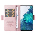YIKATU YK-003 Plånboksfodral för Samsung Galaxy S20 FE / S20 FE 5G / S20 FE 2022 / S20 Lite, PU-läder stativ magnetiskt mobilskal