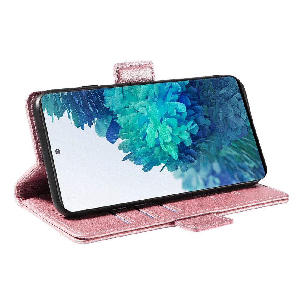 YIKATU YK-003 Plånboksfodral för Samsung Galaxy S20 FE / S20 FE 5G / S20 FE 2022 / S20 Lite, PU-läder stativ magnetiskt mobilskal