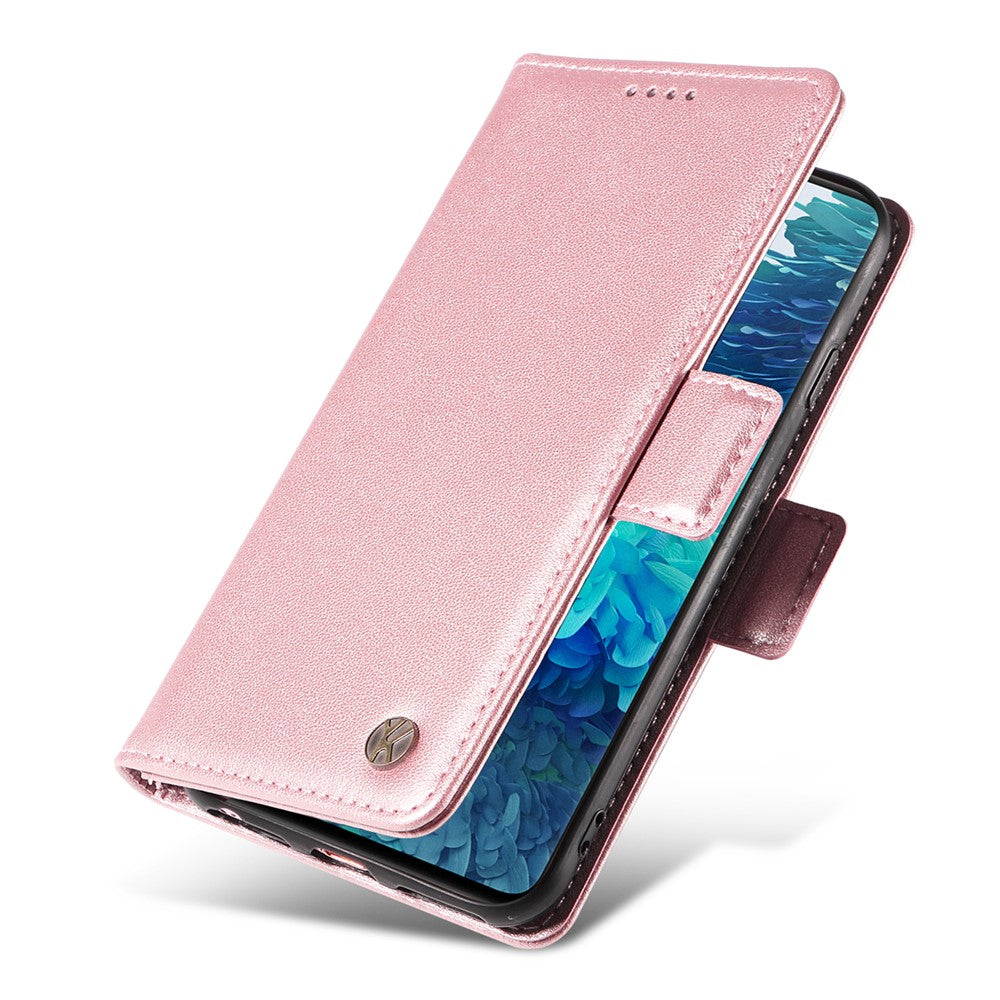 YIKATU YK-003 Plånboksfodral för Samsung Galaxy S20 FE / S20 FE 5G / S20 FE 2022 / S20 Lite, PU-läder stativ magnetiskt mobilskal