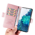 YIKATU YK-003 Plånboksfodral för Samsung Galaxy S20 FE / S20 FE 5G / S20 FE 2022 / S20 Lite, PU-läder stativ magnetiskt mobilskal