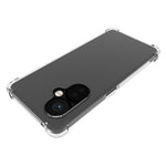 For OnePlus Nord CE 3 Lite 5G / Nord N30 5G Transparent TPU Phone Case Anti-slip Anti-drop Airbag Protection Phone Cover