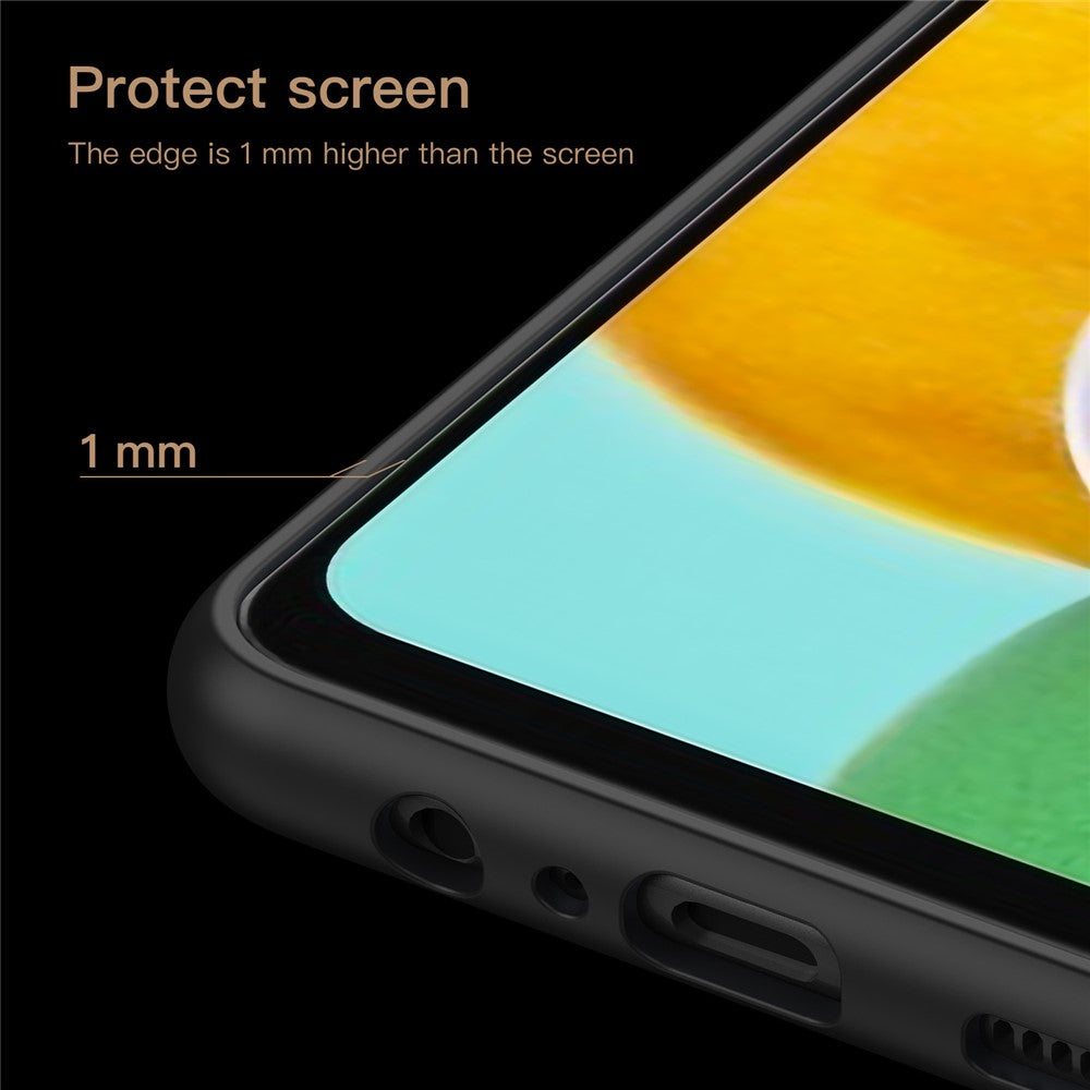 Samsung Galaxy A24 4G (162,1 x 77,6 x 8,3 mm) Vintage-mobilcover i PU-læder + ridsefast TPU-bagcover
