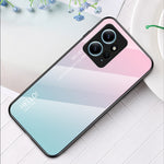 Xiaomi Redmi Note 12 4G mobilskal Härdat Glas + PC + TPU Gradient Mobilmobilskal