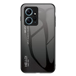 Xiaomi Redmi Note 12 4G mobilskal Härdat Glas + PC + TPU Gradient Mobilmobilskal