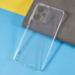For Xiaomi Redmi Note 12 Turbo / Poco F5 5G Transparent TPU Phone Case Ultra-Thin Drop-Proof Phone Cover