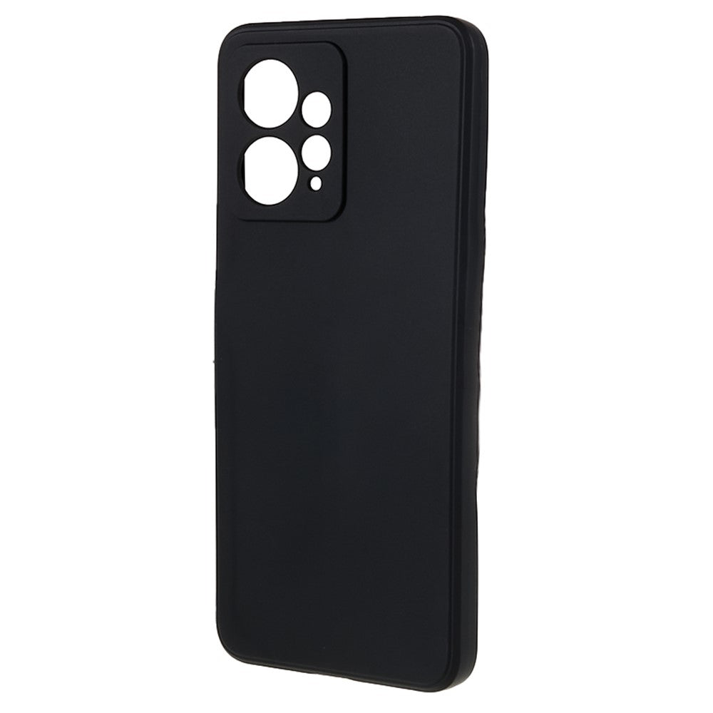 For Xiaomi Redmi Note 12 4G Straight Edge Soft TPU Phone Case Precise Cutout Camera Protection Anti-drop Cover