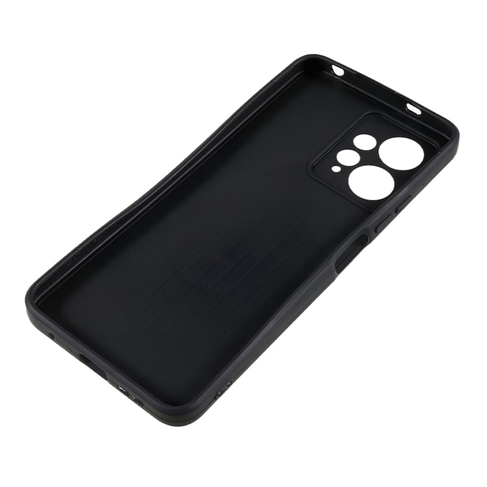 For Xiaomi Redmi Note 12 4G Straight Edge Soft TPU Phone Case Precise Cutout Camera Protection Anti-drop Cover