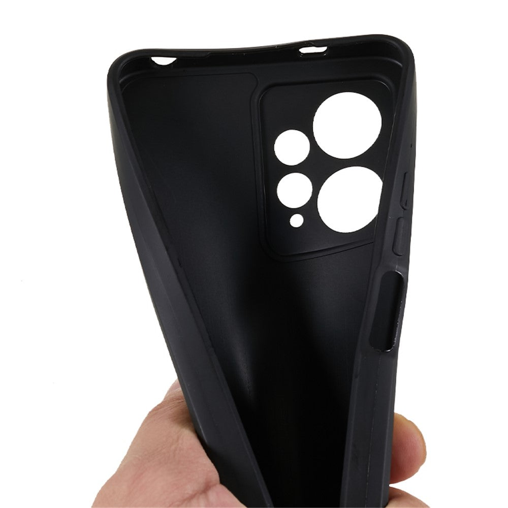 For Xiaomi Redmi Note 12 4G Straight Edge Soft TPU Phone Case Precise Cutout Camera Protection Anti-drop Cover