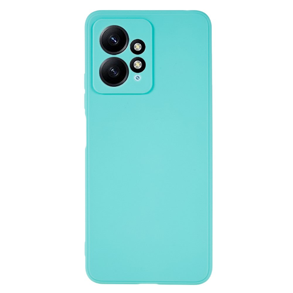 For Xiaomi Redmi Note 12 4G Straight Edge Soft TPU Phone Case Precise Cutout Camera Protection Anti-drop Cover