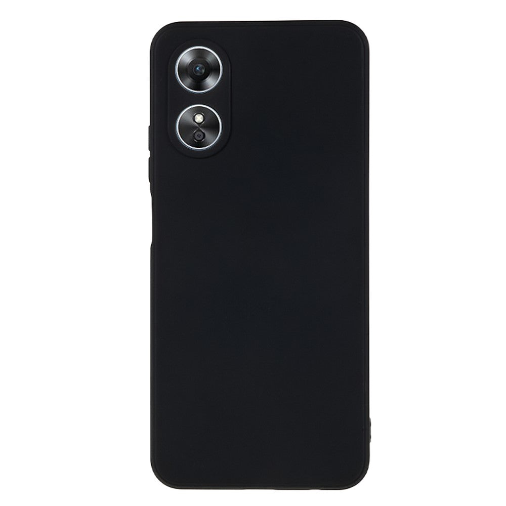 For Oppo A17 4G TPU Straight Edge Phone Case Precise Cutout Camera Protection Cover
