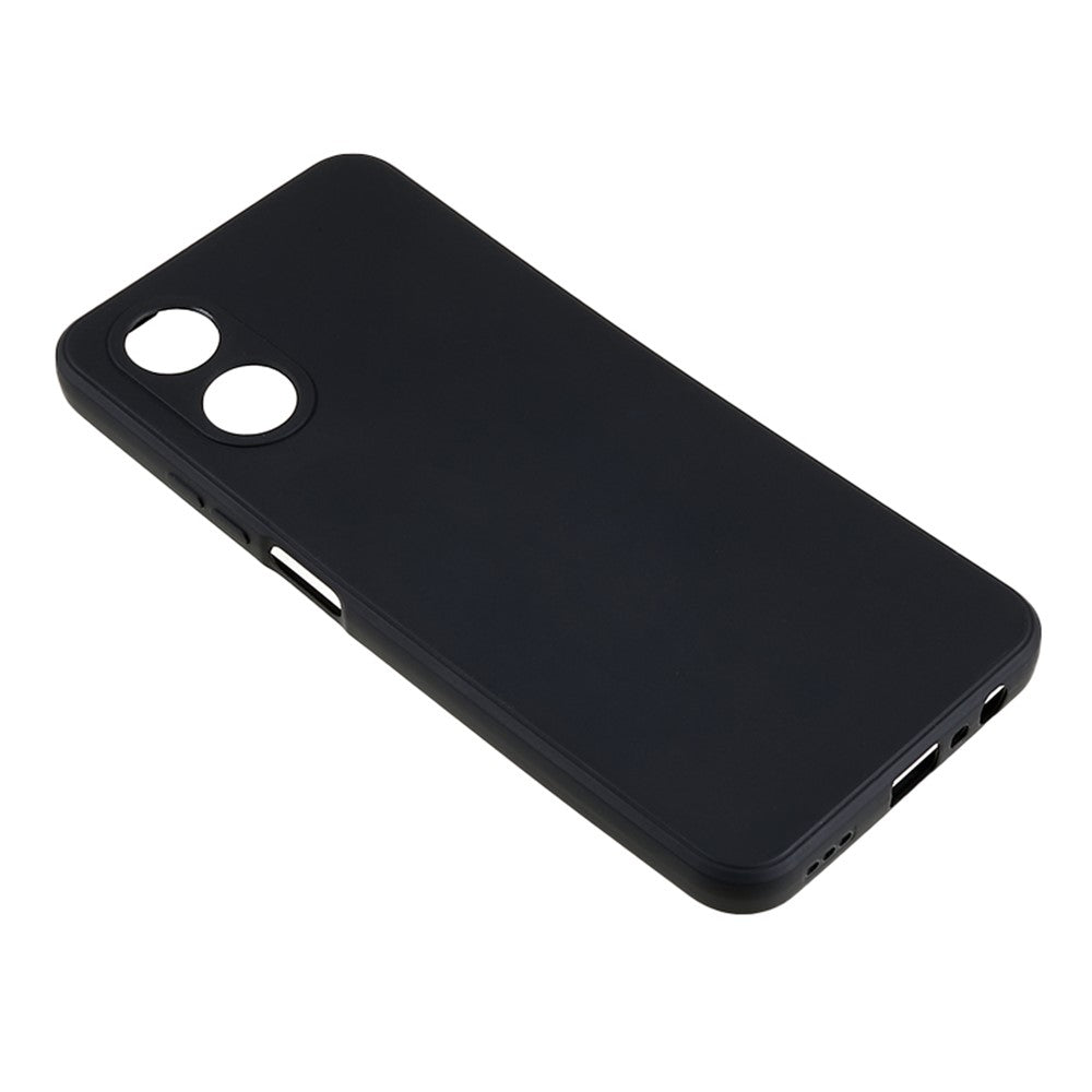 For Oppo A17 4G TPU Straight Edge Phone Case Precise Cutout Camera Protection Cover